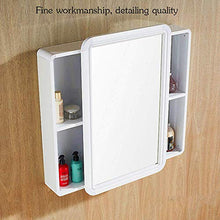 Verticale 275"X275 X55 Lega di Alluminio Bagno Specchio da Parete Armadietto dei medicinali Casa Cucina Soggiorno Specchio Mobile Arrotondato Porta Supporto da Parete Scaffale Organizzatore
