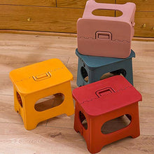 Plhgf Folding Passo sgabello portatile pieghevole di plastica Passo Sgabello, pieghevole Passo Sgabello for bambini, di slittamento non pieghevoli Sgabelli di Cucina Bagno Camera da letto, può contene