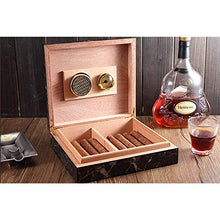 TGhosts Cigar Humidor, 20-30 Handcrafted Cedar Cigar Humidor Desktop con i magneti incorporati