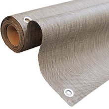 Windhager – Telone per Balcone Protezione dalla Vista Tappetino Aeris Protezione dagli Insetti, 0,9 x 5 m, Wengè, Marrone