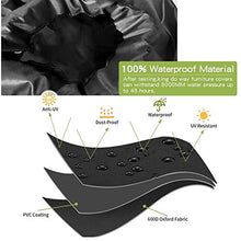 Copertura per Mobili Giardino Copertura Tavolo Esterno 180x 120 x 74 Copertura della Mobilia Oxford Protezioni del Patio Anti-UV Impermeabili
