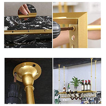 Nfudishpu Portabottiglie, portabicchieri Europeo in Metallo Portabicchieri Portabottiglie Home Bar Bar Portabottiglie Appendere la conservazione Domestica