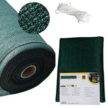 Rete Frangivista, Copertura per Ringhiere, Tessuto Ombreggiante Verde Scuro, Pannello Frangivista Giardino, HDPE Protezione Solare Frangivista Recinzione Frangivento,1x3m