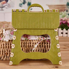 N/V Cucina Domestica Multifunzionale Portatile Pieghevole Comodo Sgabello salvaspazio Sedia in plastica Facile da riporre