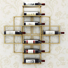 SHOP YJXA Portabottiglie da Parete Appeso portabottiglie da Parete Decorazione Vino