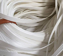 Materiali per Riparazioni in Rattan, Riparazioni di Mobili in Rattan in Plastica, Usati per Tessere E Riparare Cesti Portaoggetti, Tavolini da caffè, Mobili da Terrazza (500 G) (White)