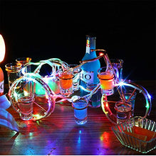 QQSGBD Portabottiglie da Vino Vitivinicolo Europeo della Bicicletta di Stile cremagliera Set Ricaricabile Luminoso Beer Bottle Holder ardore Champagne Cocktail Antiscivolo