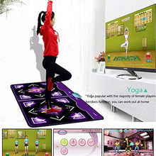 AFANG Tappetino Ballo Antiscivolo Resistente all'Usura, Doppio Tappeto Ballo Fili + 2 Telecomando, Coperta Ballo Fitness Yoga Ballo Passo Tappetino Ballo PC TV Gioco Domestico Coperta Fitness
