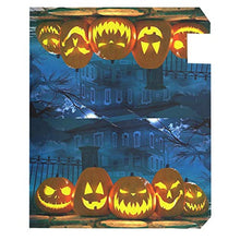 Halloween mailbox copre zucche magnetiche e palazzo infestato giardino giardino giardino giardino decorazione casa dimensioni standard 53,3 cm x 45,7 cm