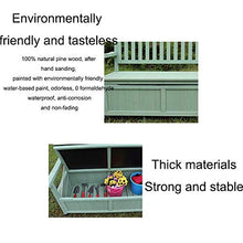 panchine per il tempo libero in legno anticorrosivo per uso domestico, panchine per patio con armadietti sul balcone, panchine per veranda con schienale e braccioli, per cortili, giardini, balconi