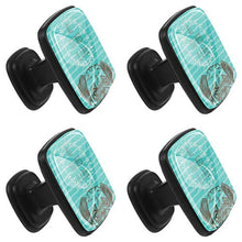 Cane moderno 4 PCS Pomelli per Porta, Pomolo per Mobile, Pomelli per Mobili con Viti, Maniglia per Armadietto, Pomelli per Porta, Pomelli per Cassetti per Porta, Armadio, Cassetto e Credenza