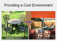 Ommda Tenda a Vela Rettangolare da Esterno Panno di Oxford 95% Protezione Tenda a Vela Parasole Antipioggia Solare Anti UV per Balcone Patio Grigio 2x3m