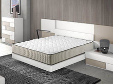 ECO-DE Materasso ALPES MASSAGER materasso in Memory Foam, con Visco gel 3d, materasso con sistema massaggio, copertura lavabile in lavatrice, materasso massaggiante 160 x 200 cm
