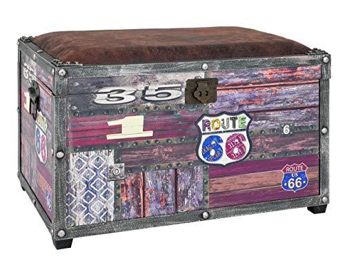Haku Möbel 27959 Cassettiera, Metallo, Vintage, 65 x 40 x 42 cm