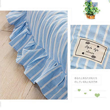 LoveHouse Tatami tappetini, Pieghevole Morbido Pelo Spesso Cotone coprimaterasso Letto Rotondo, tappeti Baby Play Mat Round Carpet Tenda Letto, Blue, Carpet