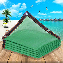 DANDAN Rete Ombreggiante Crittografia Rete Solare Rete Ombreggiata Spessa Patio/Balcone/Pianta/Vetro Ombreggiatura della Stanza Solare Bordo A Quattro Linee Verde A 6 Pin (Size : 4 * 6m)