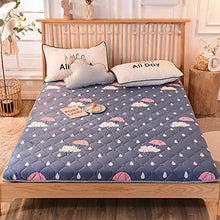 Materassi Letto Giapponese,Addensare Morbido Sfoderabile Pieghevole Feuchtigkeit Absorbierend Materasso Tatami per Resto Camera,D-100 * 190cm