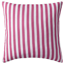 SKM Cuscini da Esterno 2 pz Stampa a Righe 45x45 cm Rosa