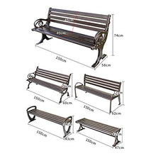 Panca da giardino per esterni sedia da patio per esterni, struttura interamente in alluminio, sedile casual resistente in alluminio pressofuso con braccioli e schienale, mobili da giardino per tutte