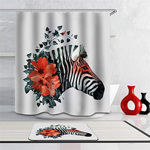 LIYAN Combinazione Bagno. Immagini Chiare E Colori Vivaci Rendono Il Tuo Bagno Pieno di Vita. Accessori da Bagno. Pittura. Zebra.