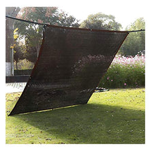 YTQ Piante da Giardino Ombra Blocco di Stoffa 90% UV Adatto per Recinzione per La Privacy Recinzione Pergola Resistente Tenda da Sole Multifunzione Rete con Occhiello Nero(Size:1m x 6m)