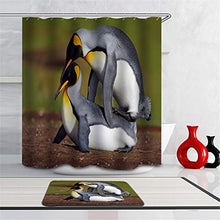 LIYAN Combinazione Bagno. Immagini Chiare E Colori Vivaci Rendono Il Tuo Bagno Pieno di Vita. Accessori da Bagno. Pinguino Divertente