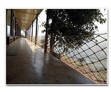 Rete da giardino per arrampicata - Protezione di sicurezza Corda intrecciata per arrampicata, per scale Balcone Protezione per ringhiera Rete per recinzione Amaca da arrampicata per esterni Altalena