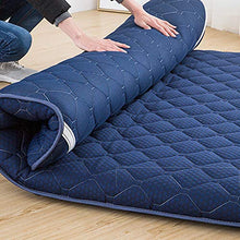 HUATAN Materasso Tatami Futon Pieghevole, Spugna Morbido Materasso Traspirante Antiscivolo tappetini Addensare Trapuntato Morbido Antidecubito Materasso futon,C,90 * 200cm/35 * 79 inch