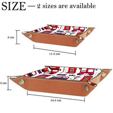 FURINKAZAN - Cassettiera per cambio valet, comodino, con scritta "London Love UK Bus