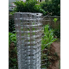 LSXIAO Anti Ruggine Rete da Giardino Rete Metallica Saldata Salsa Calda Zincato Panno Hardware Foro per Rete da 2cm con Le Pinze per Il Pollaio, Aiuola Terrazza Scatola di Immagazzinaggio