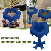 MariJEE - Dispenser e porta bevande con supporto, riempire più bicchieri di vino o bevande rapidamente, essenziale per riunioni familiari e feste al bar.