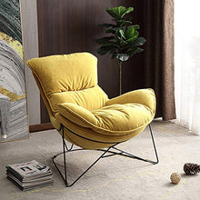 DYCLE Poltrona da Giardino Patio Relaxer Sofa Chair per Uso Esterno o Interno Cuscino Rimovibile Quattro Stagioni Sedie a Sdraio, Supporta 300 kg