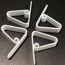 Clip di Tovaglia Plastica,Fermatovaglia Supporto per Morsetti per Festa Picnic,Pacchetto di Clip per tovaglie,Morsetti per Tovaglia Esterni,per Picnic,Festa All'aperto,Ristorante,Giardino,4/8/20 Pezzi
