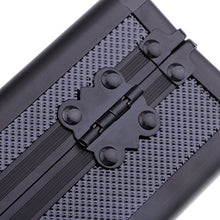 KEKEYANG humidor Portable di Viaggio Cigar Caso Cigar Box Cigar Bagagli Diaplay Contenere Scatole Cigar Humidor con umidificatore - Coperchio in Alluminio - L.20 x W.12 x H. 6,5 Centimetri Sigaro