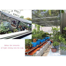 Moolo Rete ombreggiante Shading Net, Encryption Sunscreen 2Mx4M 8 Pin Forato Giardino Balcone Giardino Nero (Dimensioni : 3Mx5M)