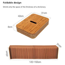 VBARV Sedia da Divano Pieghevole in Carta Sgabello, Sgabello Creativo in Carta Multifunzionale, Design alla Moda in Carta Kraft, mobili per la casa dal Design Moderno, Ideale per Scuola, Cucina