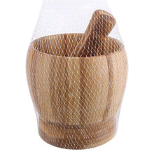 Unknow Tigkley Strumento di Cottura della Cucina del Barattolo di Aglio della libbra della Famiglia della schiacciatrice Manuale di bambù,Nessun Coperchio,L