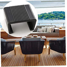 Clip Outdoor Furniture Patio Wicker clip di plastica Divano Connect Clamps per sedie mobili da giardino del sofà 10PCS 5.25CM
