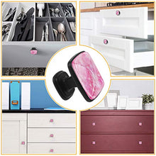 Pink Galaxy Universe Print Pomelli per Porta Set di 4 Pomelli per Mobili Manopole per Cassetti Cucina Armadio Vetro