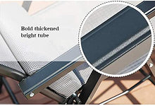 Zero Gravity Lounge Sedia Reclinabile Regolabile per Spiaggia da Esterno Piscina Piscina Pranzo Pranzo Sedia Lazy Sedia Camping Chair