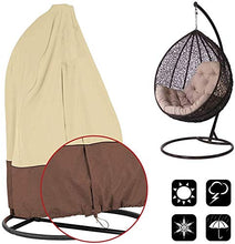 CHEYLIZI 420D - Telo protettivo per poltrona sospesa Oxford 190 x 115 cm/232 x 203 cm, impermeabile