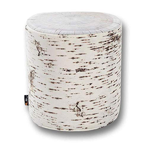 MeroWings Birch Tree Seat Ottoman Outdoor DF