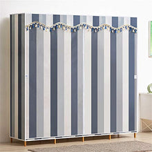 Armadio per vestiti fai-da-te Portable grande armadio camera da letto i vestiti Mobili armadio Tessuto non tessuto Guardaroba pieghevole panno dell'organizzatore di immagazzinaggio Free Standing vesti