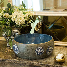 Jgophu Cina, vasca da bagno in porcellana artistica europea, in ceramica dipinta a mano