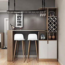 JHGJBJ Supporto Bicchiere da Vino, Vino Pendente di Vetro Creativo può Hang 24 Coppe, Coppe Gancio Decorazioni for La Casa E Il Kitchen Bar