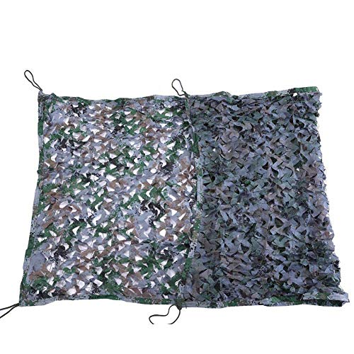 AWCPP Camo Netting Shading Net Army Net Camo Net | Ombra e Protezione Solare Cover per la Decorazione Della Parete Copertura Della Fabbrica Auto | Decorazione Di Ombreiatura Durevole Leera,a,8 * 10M.