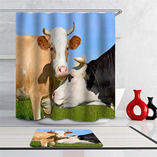 LIYAN Combinazione Bagno. Immagini Chiare E Colori Vivaci Rendono Il Tuo Bagno Pieno di Vita. Accessori da Bagno. Mucche Sull'Erba.