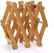 Classico Wine Rack Semplice Legno Desktop Color Stile Europeo Liscio e Robusto Forte e Stabile portante Durevole Wave Shape immagazzinaggio Pieghevole 5 Bottiglie di Vino Rosso
