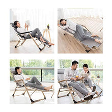 Hyua Sedia reclinabile Zero Gravity Sedia da salotto pieghevole, cuscino in cotone, per prato, piscina, giardino, spiaggia, può sopportare 181,4 kg (con cuscino per la testa)