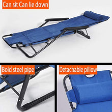 FUFU Sedie a Sdraio Lounge Chair, Lazy Chair Backrest Folding Bed Lunch Break Chair Outdoor Portatile Sedia per Il Tempo Libero Siesta Letto 176 * 48 * 30cm Pieghevoli